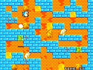 Overbite can force bolders to drop by headbutting them from below