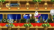 Casino Street Zone, running on the ceiling