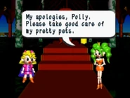 Polly becomes the Royal Zookeeper (Saturn)