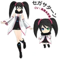 Sega Saturn's 3D models from the Hi☆sCoool! SeHa Girls anime