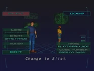 Character swap screen