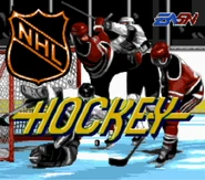 NHL Hockey Title Screen