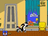 Sylvester-and-Tweety-Cagey-Capers-Swipe.png (333 KB) Players must swipe at Tweety to progress