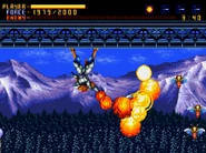 Epsilon fighting upside down