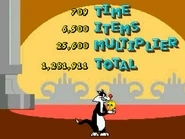 Sylvester-and-Tweety-Cagey-Capers-Round-end.png (217 KB) End of level, Sylvester catches Tweety.
