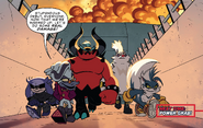 Sonic the Hedgehog (IDW Publishing) Dr. Starline breaks Zavok, Mimic, Rough and Tumble out of prison