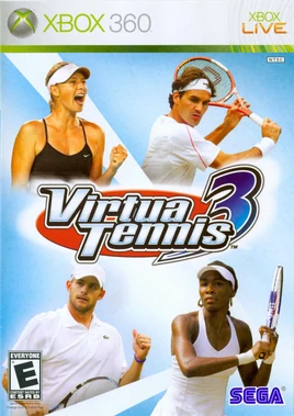 Virtua Tennis 3 Box Art