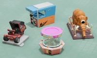 Two Point Hospital free 60th anniversary DLC items