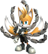 Tails Nine (Sonic Forces: Speed Battle render)