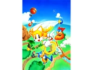 Key Art featuring Tails and his enemies