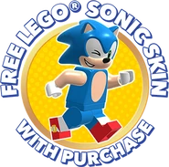 LEGO Sonic skin