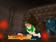 Popo smashes Adders Staff.jpg (138 KB) Mushiking: The King of Beetles - Popo smashes Adder's staff