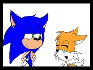 Tails Meets Sonic