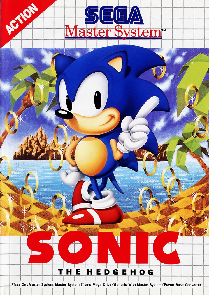 Sonic The Hedgehog - okładka gry