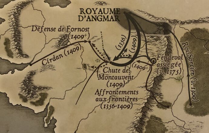 Première guerre d'Angmar Atlas
