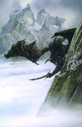 Glorfindel combattant le Balrog par John Howe