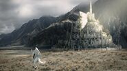 Minas Tirith, dans le film de Peter Jackson