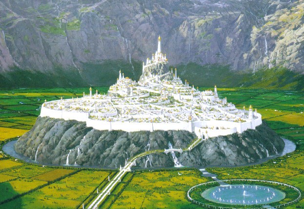 Minas-Tirith en Beleriand - Les Ailes Immortelles