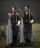 Elladan et Elrohir dans le film Born of Hope