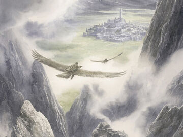 Húrin and Huor are Carried to Gondolin