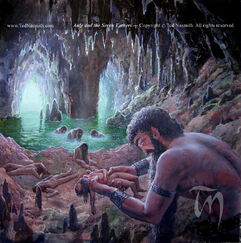 Aulë et les nains - Ted Nasmith