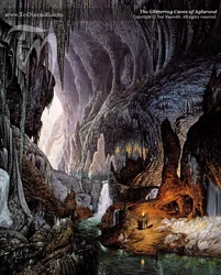 Ted Nasmith - The Glittering Caves of Aglarond