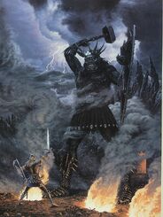 Fingolfin vs morgoth