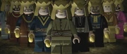 Les Neuf Rois dans l'adaptation LEGO