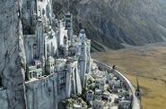 Minas Tirith, dans le film de Peter Jackson