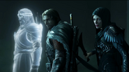 Celebrimbor, Talion et Eltariel prêts à affronter Isildur
