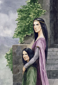 Morwen and Turin by Filat