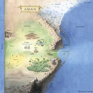 Valinor map