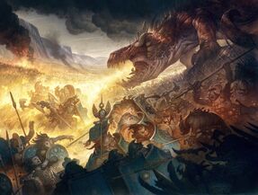 Glaurung durant le Dagor Bragollach