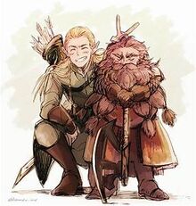 Gimli et Legolas-0