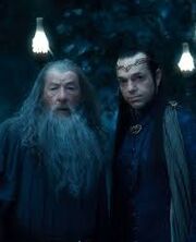 Elrond et gandalf