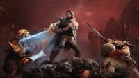Talion and orcs