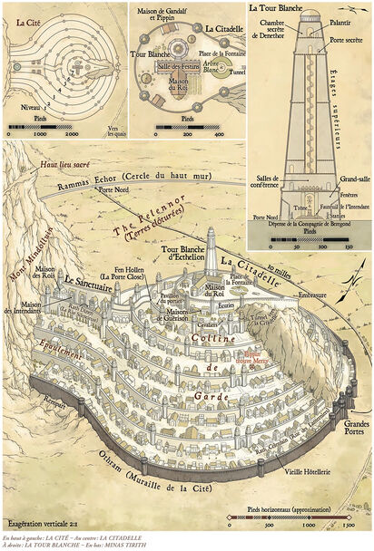 Minas Tirith Atlas Fonstad VF