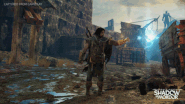 Une animation de Talion ramassant une rune pour l'arc (cliquez pour voir)