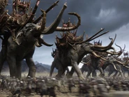 Charge des Oliphant ,Le Retour du Roi