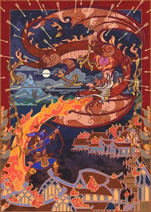 Bard avec une Flèche Noire, de breath-art