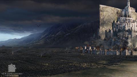 Minas-Tirith en Beleriand - Les Ailes Immortelles