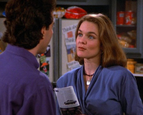 Probably common knowledge that LG was one of the plethora of  way-too-hot-for-Jerry women on Seinfeld. BUT is it well-known that this Seinfeld  episode is a parody of The Graduate? Feel like Amy