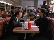 Jerry has lunch with Joel Horneck in "Male Unbonding"