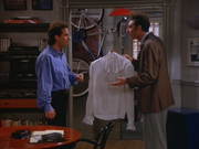 5x2 Kramer and Jerry arguing over the puffy shirt