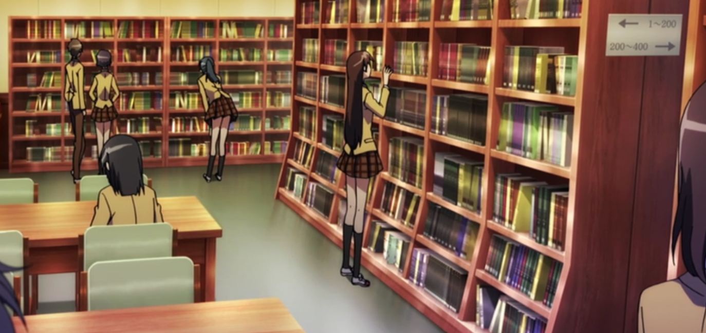MikeHattsu Anime Journeys: Hyouka - Library