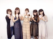 At the Magical Girl Raising Project event