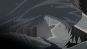 Hatori and Chiaki kiss in bed ep05