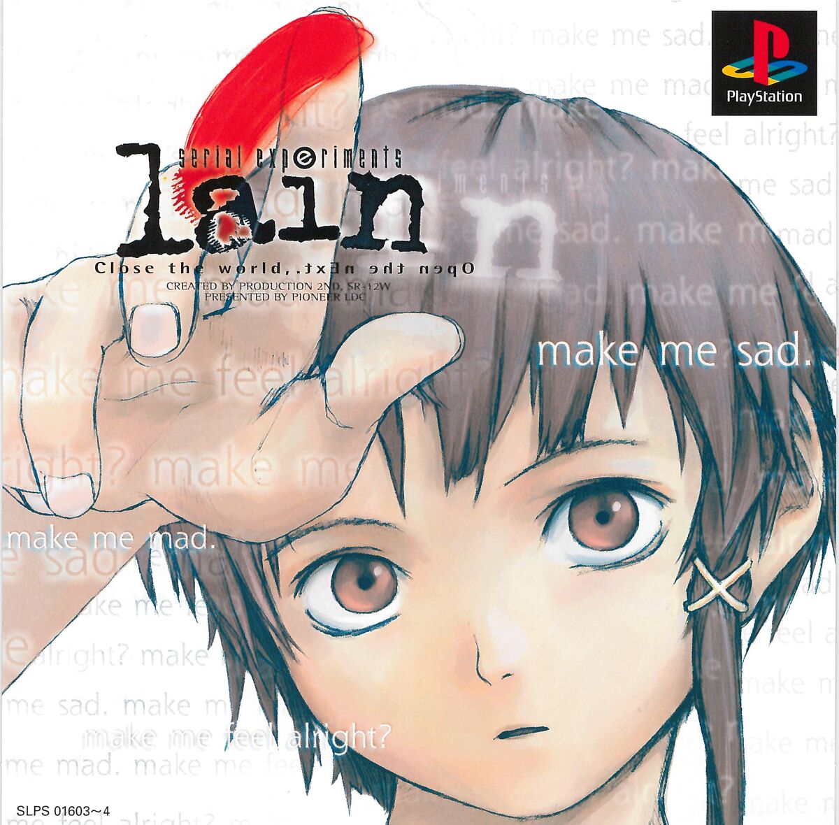 全3色/黒/赤/ベージュ PS serial experiments lain - 通販 - www