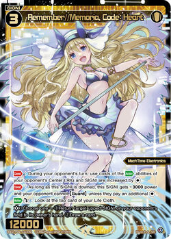 Remember//Memoria, Code: Heart | WIXOSS Wiki | Fandom Remember//Memoria, Code: Heart | WIXOSS Wiki | Fandom