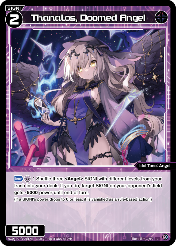 Thanatos, Doomed Angel | WIXOSS Wiki | Fandom